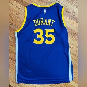 Kevin Durant Jersey Golden State Warriors Jersey #35 Fanatics - Size: Ki…